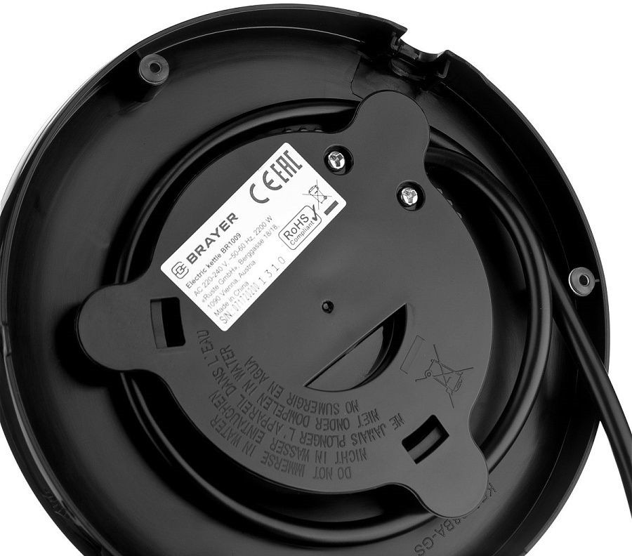 Электрический чайник Brayer BR1009 1.7 л, Черный детальное изображение - 5