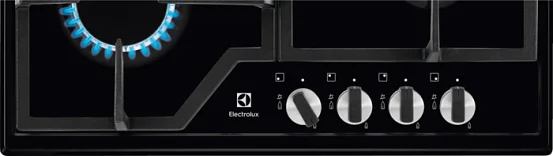 Газовая варочная панель Electrolux GPE 263 MB, Черный детальное изображение - 3
