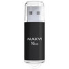 USB Flash накопитель MAXVI MP 16 ГБ, черный вариант - 2