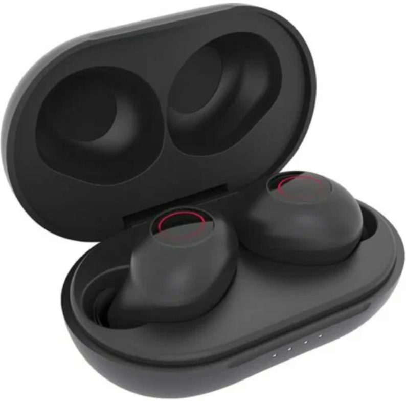 Беспроводные наушники Deppa Xdots, Черный детальное изображение - 1