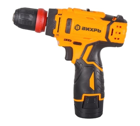 Аккумуляторная дрель-шуруповерт Вихрь ДА-12Л-2КC, 72/14/33, 12 В, 30 Нм, 2 А·ч детальное изображение - 5