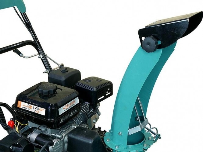 Снегоуборщик бензиновый Sturm STG7661ELR электро старт, фара, 7 л.с., 5150 Вт, Голубой/Черный детальное изображение - 3