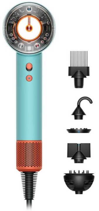 Фен Dyson Supersonic Nural HD16 EU, Синий/Топаз детальное изображение - 1