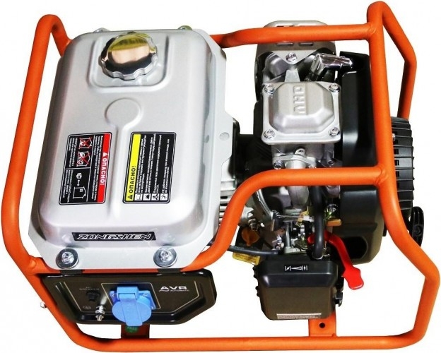 Генератор бензиновый ZONGSHEN PB 1800 1T90DF130, 1.2 кВт, Оранжевый детальное изображение - 5