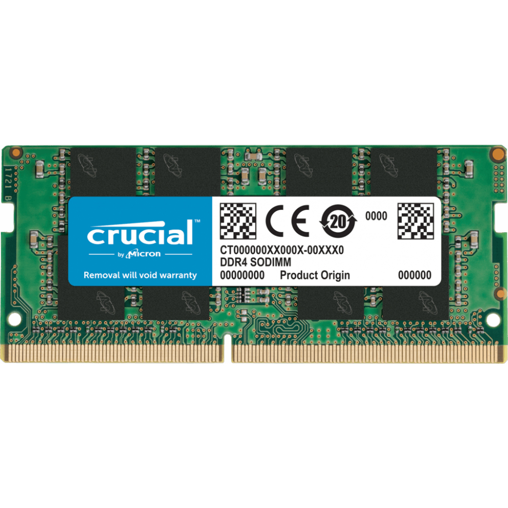 Оперативная память Crucial SO-DIMM DDR4 3200MHz, CT8G4SFRA32A, 8 Гб детальное изображение - 1