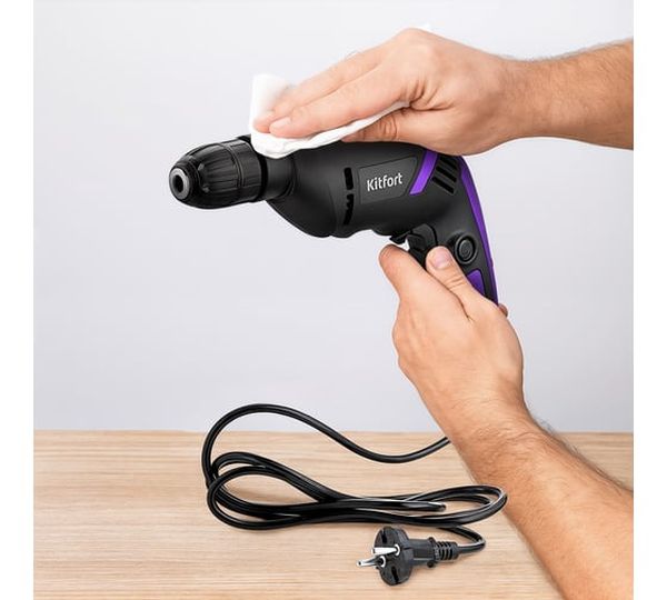 Аккумуляторная дрель-шуруповерт KITFORT КТ-6531, 18 В, 30 Нм, б/а  детальное изображение - 7