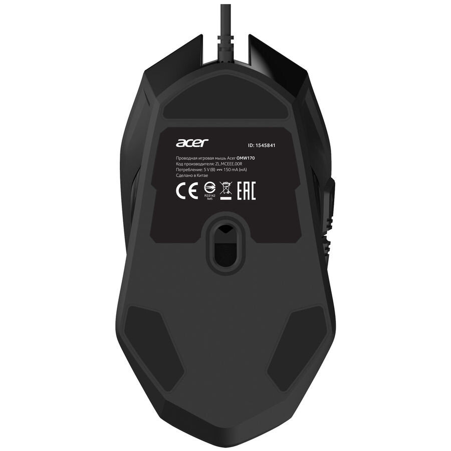 Мышь Acer OMW170, Черный детальное изображение - 6