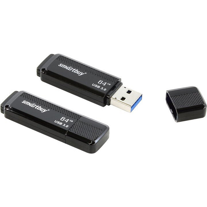 USB Flash накопитель SmartBuy Dock (SB64 ГБDK-K3) 64 ГБ, черный детальное изображение - 1