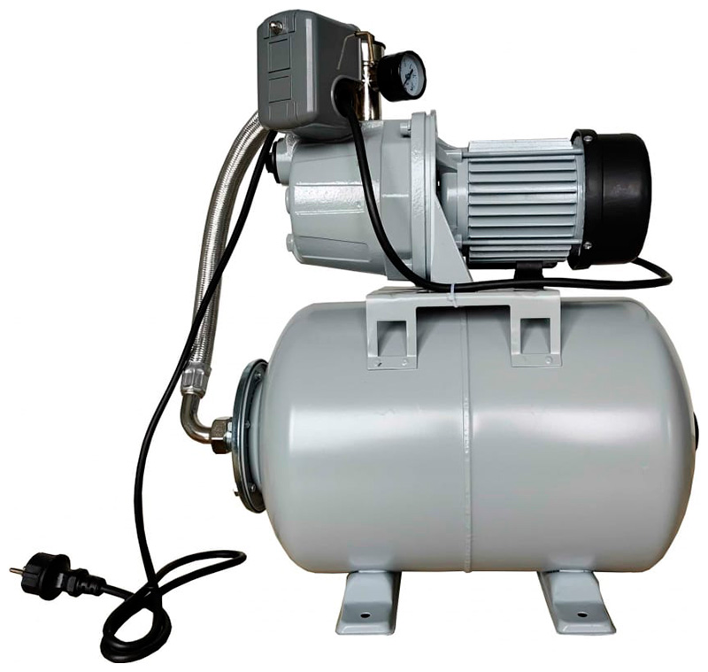 Насосная станция Ресанта АНС-3600Ч, 60 л/мин, 25 мм, напор 40 м, d=25 мм, 800 Вт, Серый детальное изображение - 2