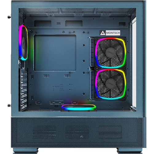 Корпус MONTECH SKY TWO MOROCCO, Синий детальное изображение - 3
