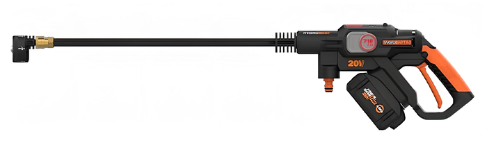 Автомойка Worx WG633E, 38 бар, Черный/Оранжевый №2