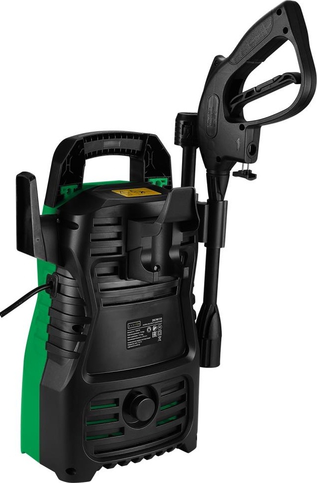 Автомойка ZITREK ZKCW110, 1.4 кВт, 110 бар, Зеленый детальное изображение - 3