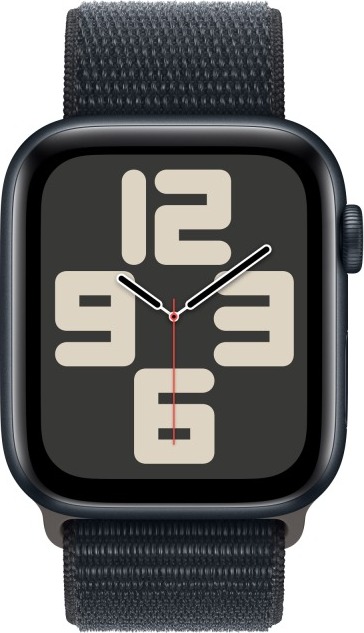 Смарт-часы Apple Watch SE 2023 40 мм, Midnight Aluminium Case with Midnight Sport Loop, Темная ночь детальное изображение - 2