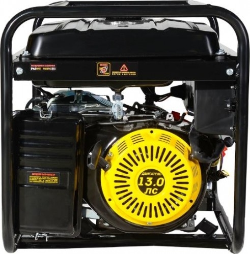 Генератор бензиновый HUTER DY6500LX 64/1/7, 5 кВт, Черный детальное изображение - 3