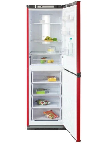 Холодильник Biryusa H340 NF, Красный детальное изображение - 3