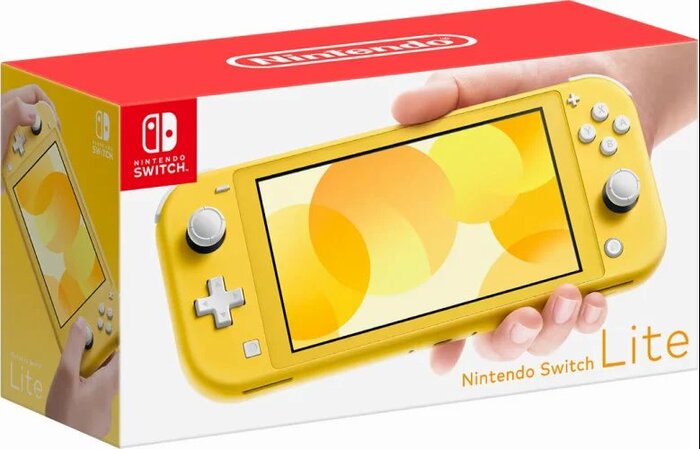 Портативная приставка  Nintendo Switch Lite 32 ГБ, Желтый №4