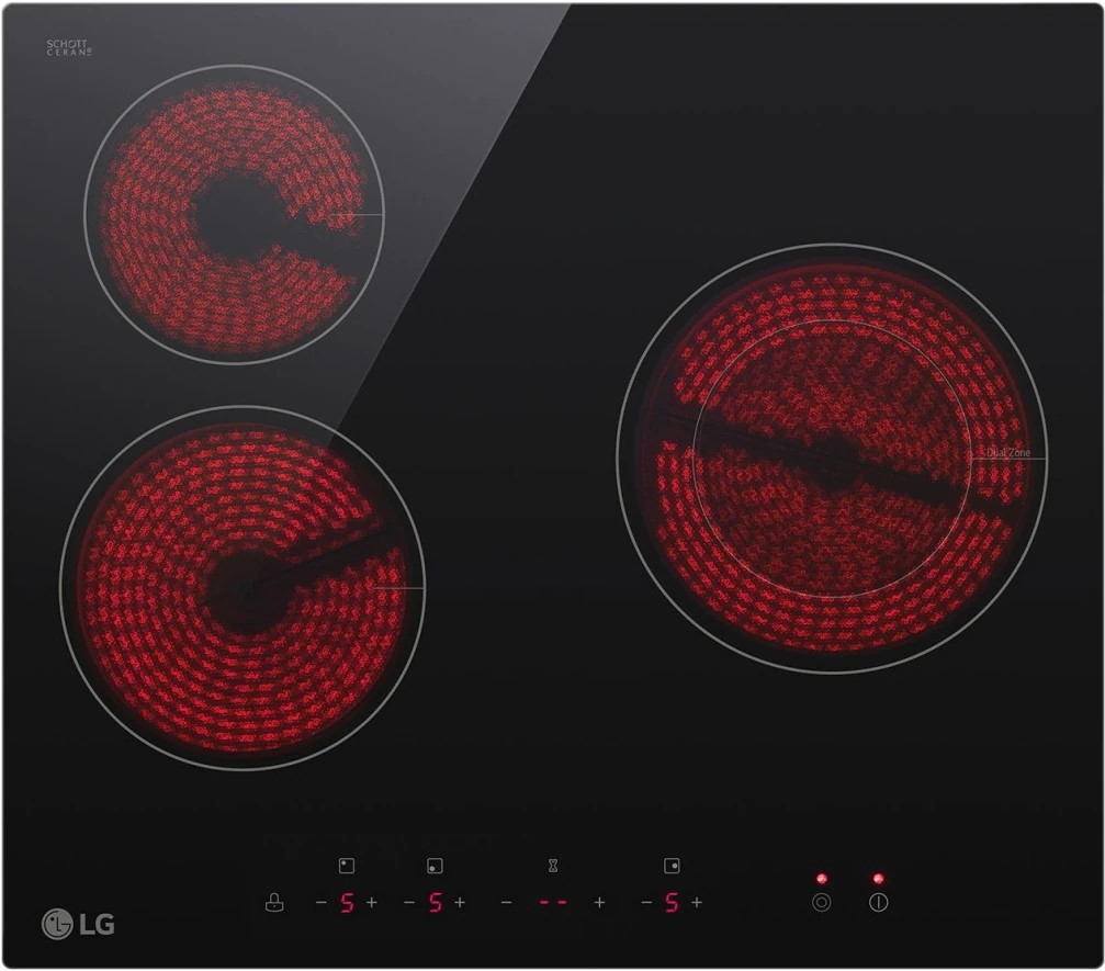 Варочная поверхность LG CBEZ 2413 B, Черный детальное изображение - 5