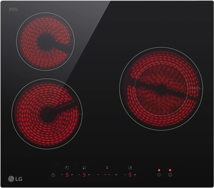 Варочная поверхность LG CBEZ 2413 B, Черный №5