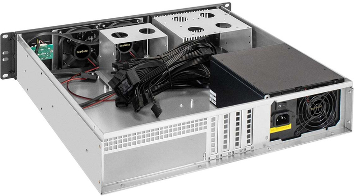 Серверный корпус ExeGate Pro 2U400-02/500ADS, 500 Вт, Черный №4