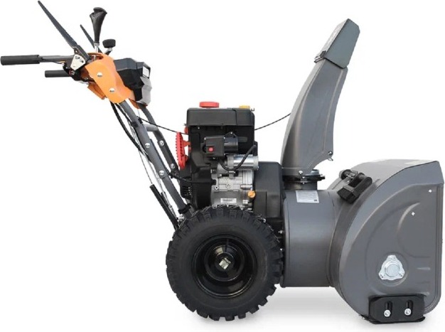 Снегоуборщик бензиновый VILLARTEC WB1176E, 11 л.с., 8000 Вт, Серый/Оранжевый детальное изображение - 3