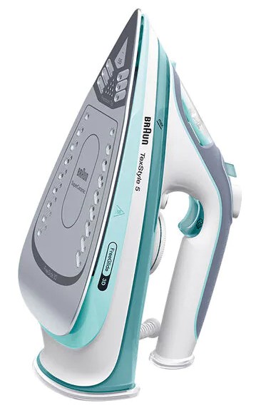 Утюг Braun TexStyle 5 SI 5017, Белый/Зеленый детальное изображение - 2