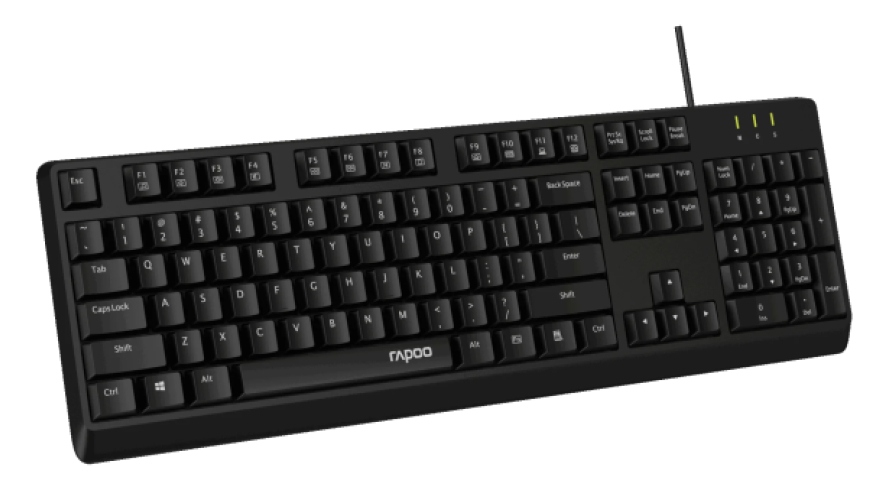 Клавиатура Rapoo NK1900, Черный детальное изображение - 2