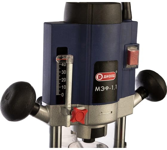 Электрическая фрезерная машина ДИОЛД МЭФ 1.1 10101010, 1100 Вт, Синий детальное изображение - 5