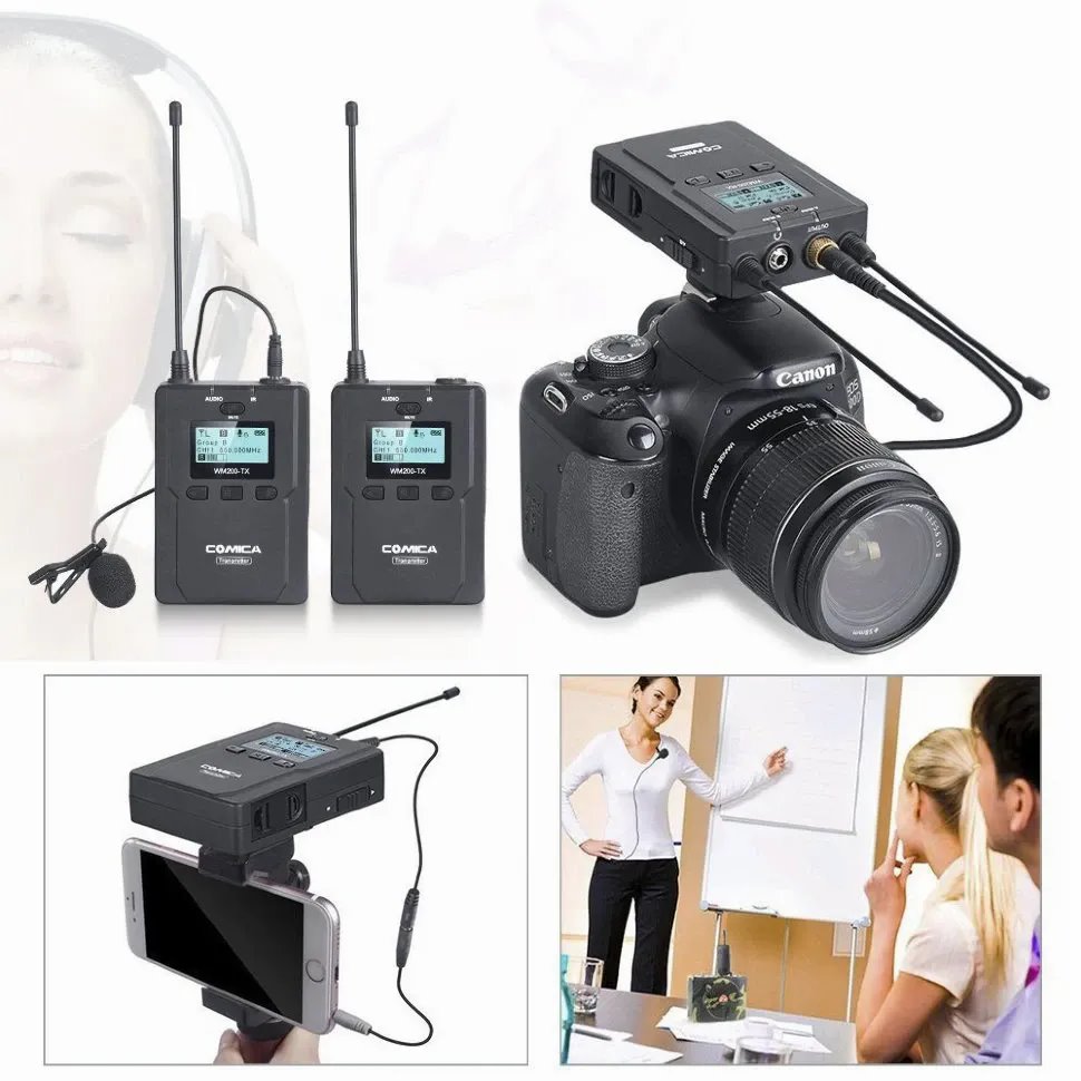 Радиосистема CoMica WM200C UHF (RX + TX) детальное изображение - 2