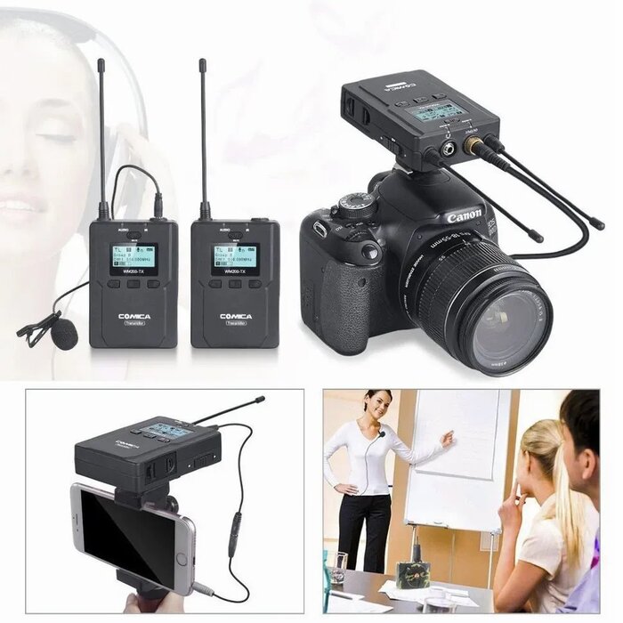 Радиосистема CoMica WM200C UHF (RX + TX) №2