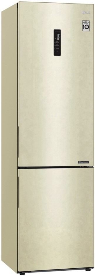 Холодильник LG GA-B509CESL, Бежевый детальное изображение - 2