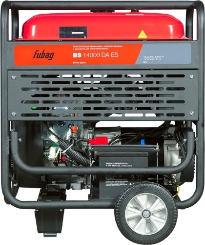 Генератор бензиновый FUBAG BS 14000 DA ES 641056, 12 кВт, Красный детальное изображение - 5