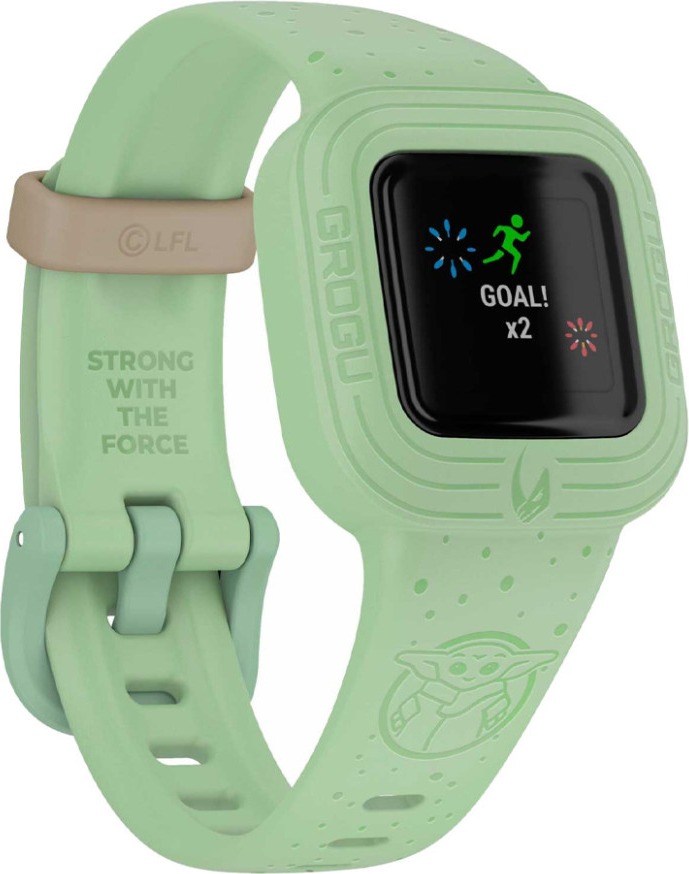 Фитнес-браслет детский Garmin Vivofit JR 3 Star Wars, 14 мм, Зеленый детальное изображение - 2