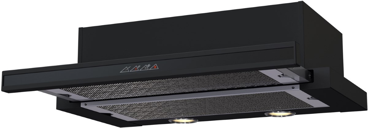 Вытяжка Krona KAMILLA sensor 600 black, Черный (2 мотора) детальное изображение - 3