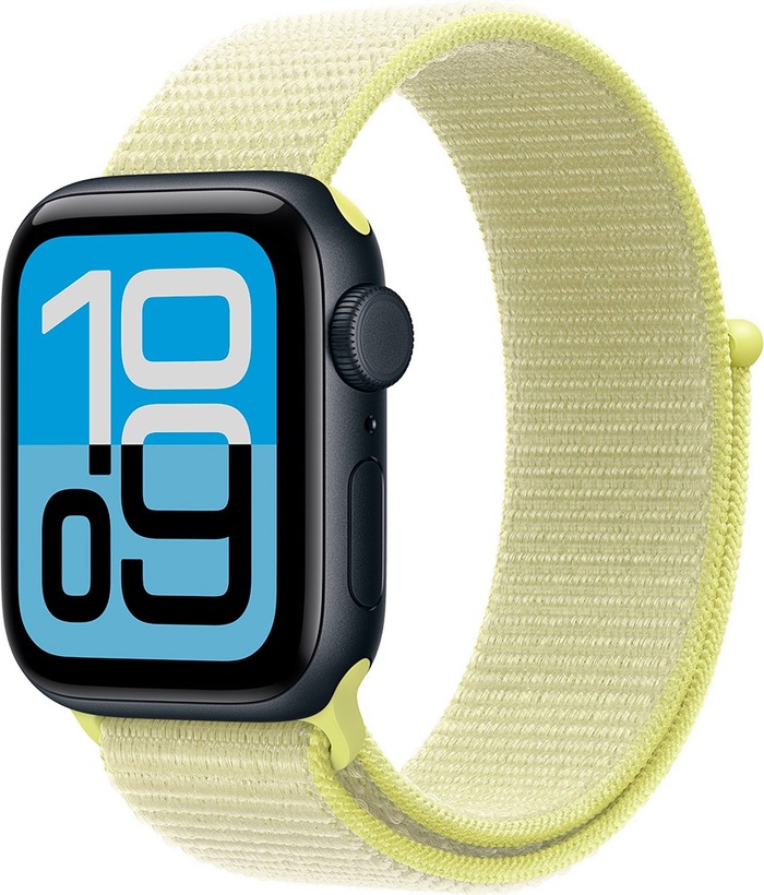 Умные часы Apple Watch SE 3 44 мм, GPS, Midnight Aluminium Case with Midnight Sport Band, Полуночный черный (M/L) №2