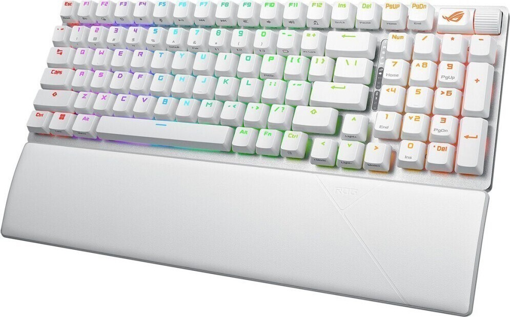 Клавиатура ASUS X901 Strix Scope II 96 NXSW, PBT, Белый детальное изображение - 5