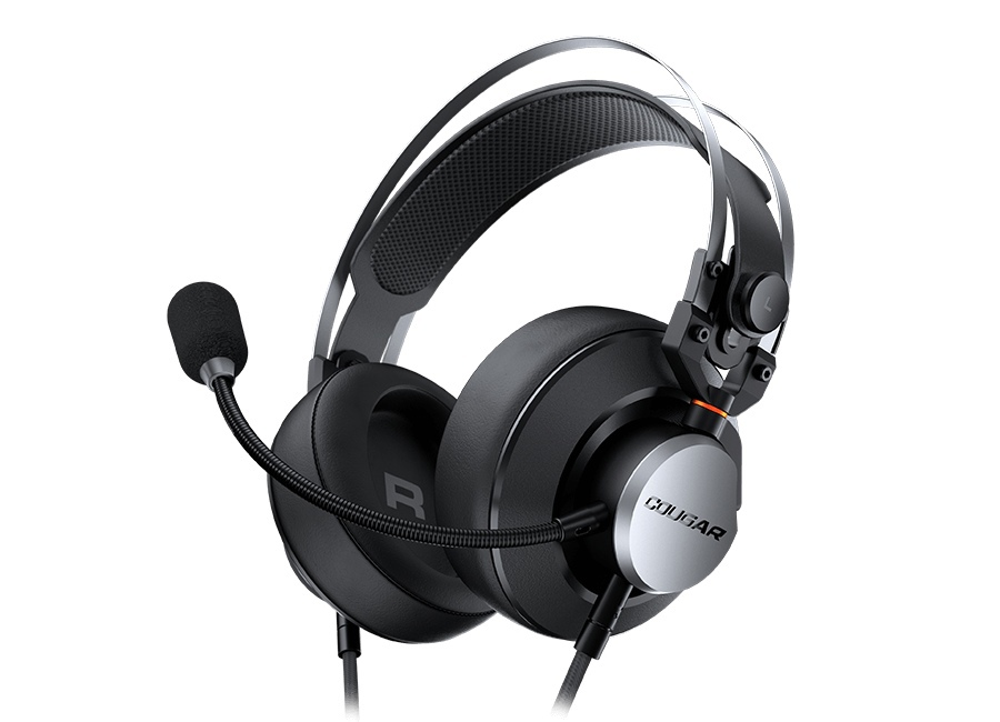 Проводные наушники Cougar VM410, Серый детальное изображение - 3
