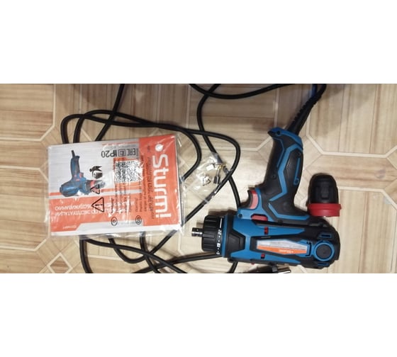 Дрель-шуруповерт Sturm ID2145PT, 220 В, 45 Нм, 2 А·ч, 450 Вт детальное изображение - 24