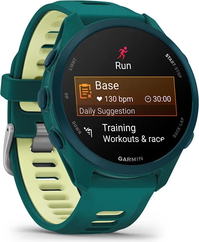 Смарт-часы Garmin Forerunner 170 Music, 43 мм, Зеленый детальное изображение - 5