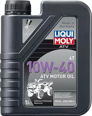 Моторное масло Liqui Moly ATV 4T Motoroil 10W-40, 7540, 1 л детальное изображение - 1