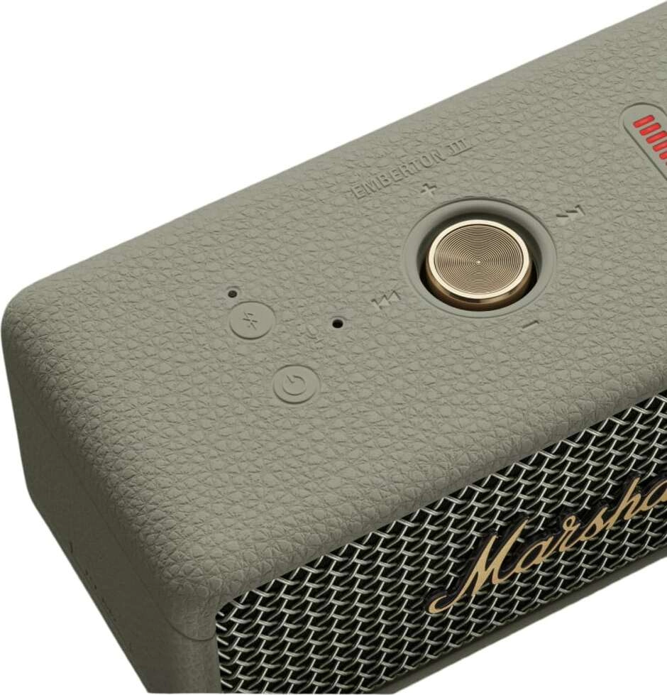 Портативная акустика Marshall Emberton III, Шалфей детальное изображение - 2