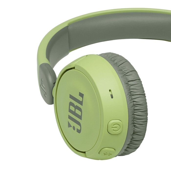 Беспроводные детские наушники JBL JR310 Kids, Зеленый №4