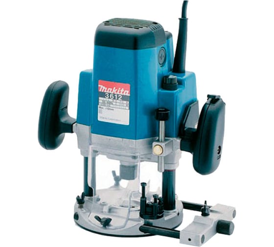 Фрезер Makita 3612, 1650 Вт, Голубой детальное изображение - 1