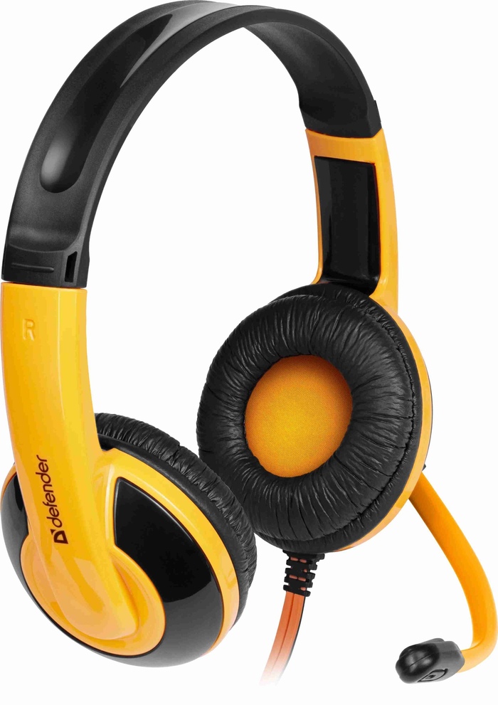 Проводные наушники Defender Warhead G-120, Желтый №2