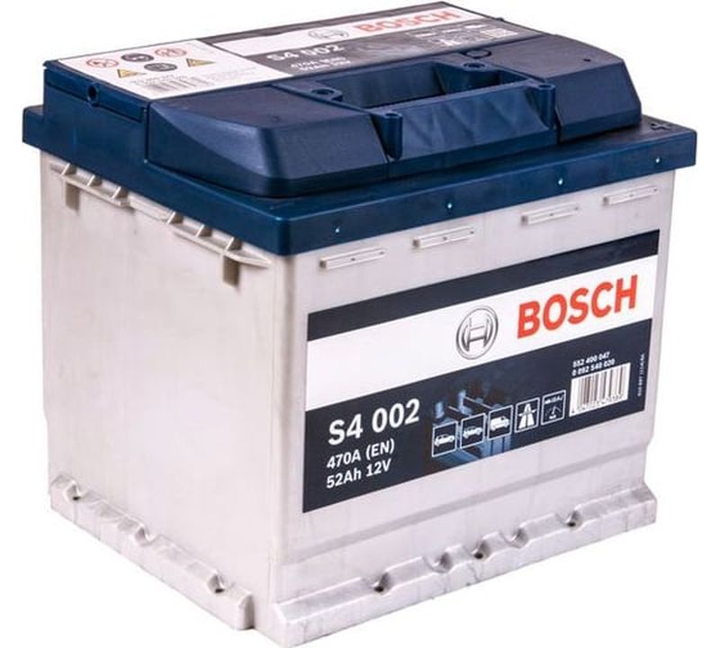Аккумулятор BOSCH Silver EN470 R+, обратная, 0092S40020 52 А·ч детальное изображение - 1