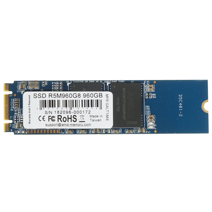 Накопитель SSD AMD R5 Series R5MP960G8, 960 Гб №1