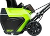 Снегоуборщик аккумуляторный Greenworks GD60PST 60V, бесщеточный 2602907UG, 60 В, 2000 Вт, Зеленый/Черный вариант - 2