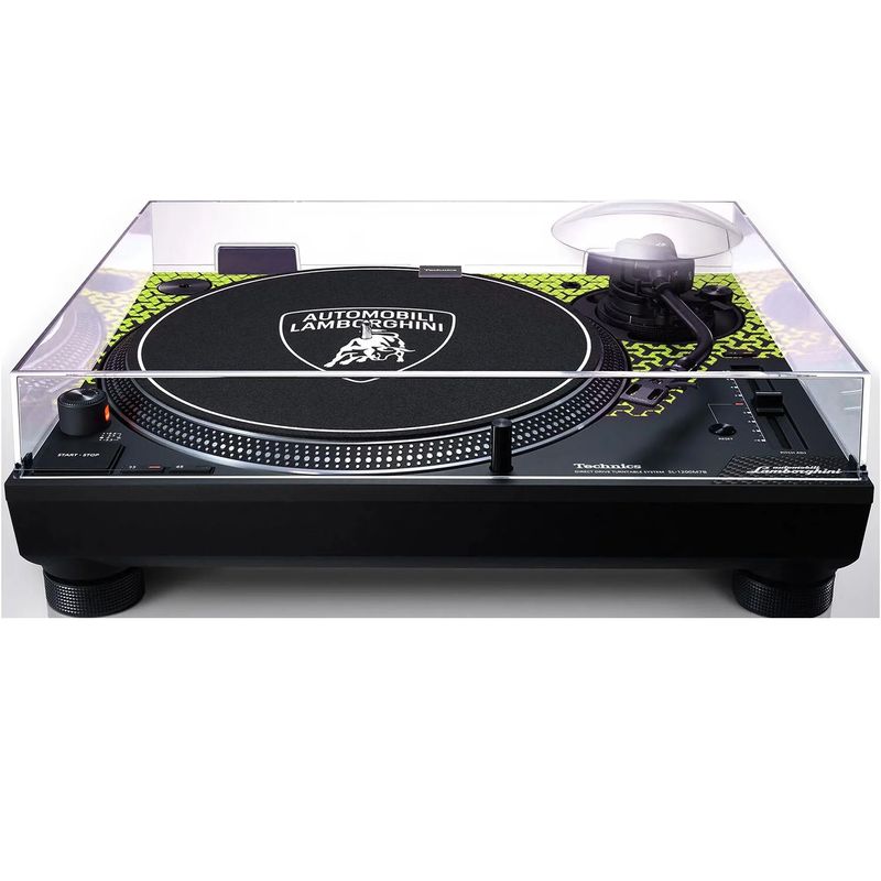 Проигрыватель винила Technics SL-1200M7PED Lamborghini, Зеленый детальное изображение - 5