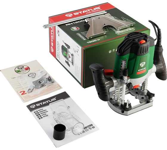 Фрезер STATUS RH1200 5150801, 1200 Вт, Зеленый детальное изображение - 4