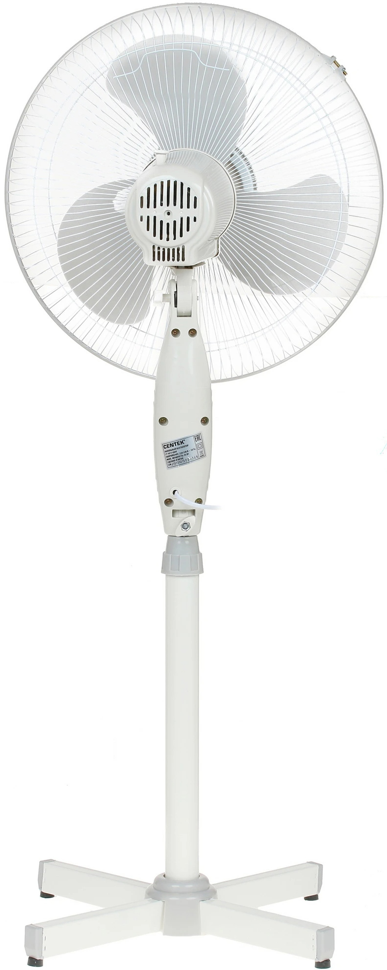 Вентилятор Centek CT-5015, 40 Вт, Белый/Серый детальное изображение - 5