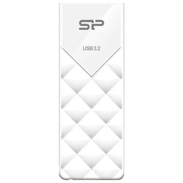USB Flash накопитель Silicon Power Blaze B03 (SP032 ГБUF3B03V1W) 32 ГБ, белый детальное изображение - 1